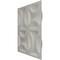Ekena Millwork 19 5/8in. W x 19 5/8in. H York EnduraWall Decorative 3D Wall Panel Covers 2.67 Sq. Ft. WP20X20YOCAC - alternate 5